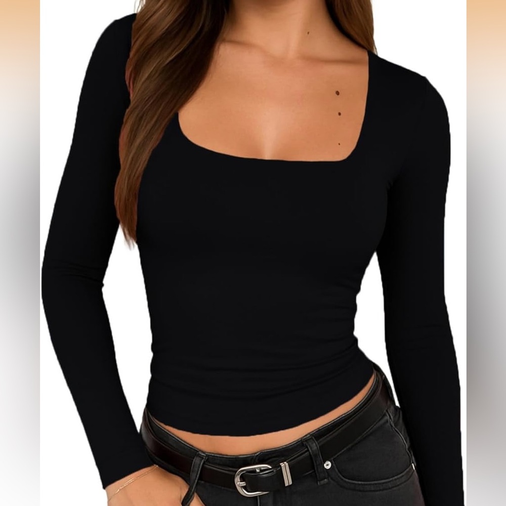 Elegant Black Women's Top
